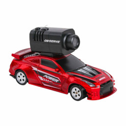 4 WD Drifting R/C Camera Car - Red